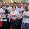 Díaz Ayuso: "Es un orgullo ver a Madrid corriendo en solidaridad por Valencia"