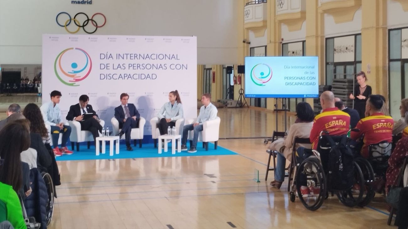 Acto institucional del Ayuntamiento de Madrid por el Día de la Discapacidad