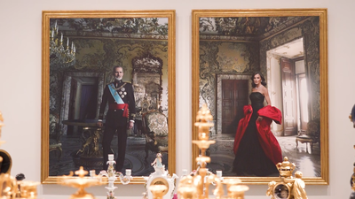 Así son los retratos del Rey Felipe VI y de la Reina Letizia hechos por Annie Leibovitz