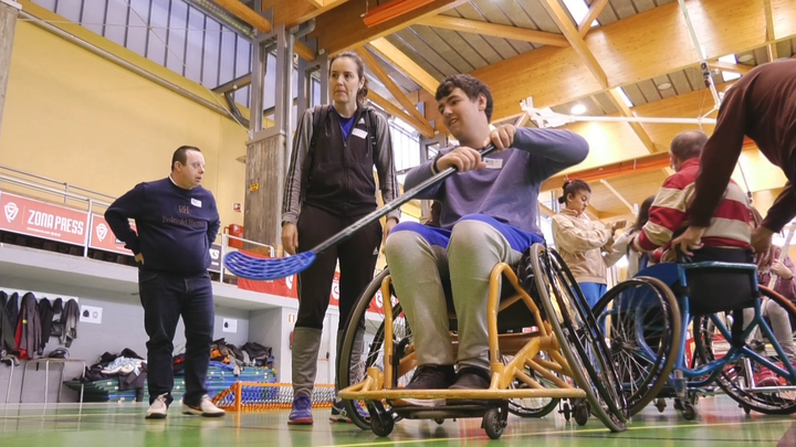 Sanse celebra el Día de las Personas con Discapacidad con una jornada de deporte adaptado