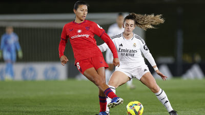 4-1. El Real Madrid Femenino  golea al Sevilla y se mantiene segundo