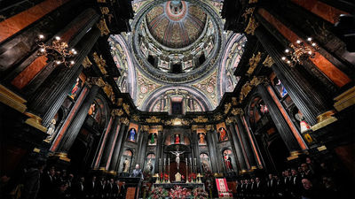 La Iglesia de San Andrés Apóstol de Madrid estrena iluminación interior