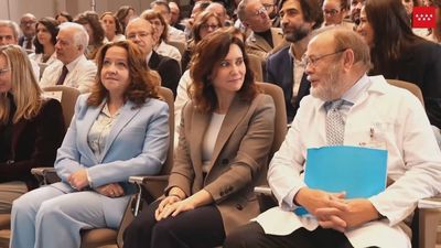 Ayuso preside el acto por el 60º aniversario del Hospital La Paz, un "emblema" de la Sanidad madrileña