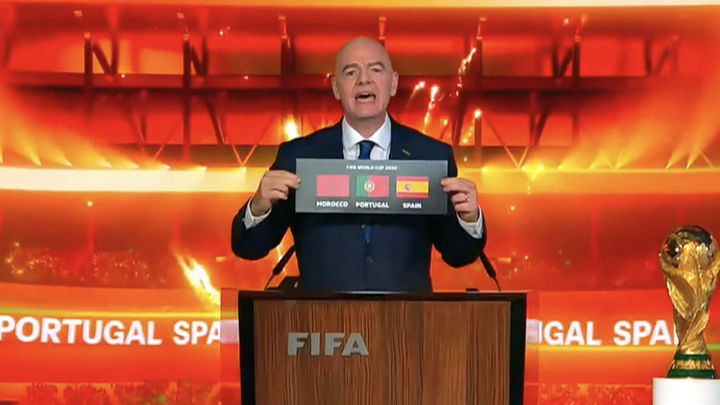 Gianni Infantino, presidente de la FIFA