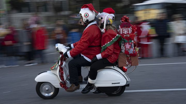 Vuelve la 'papanoelada motera solidaria' de Móstoles