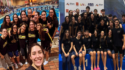 Leganés y Madrid Moscardó, campeones de la Copa de España de Segunda de natación