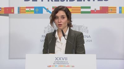 Ayuso subraya que España no es "un Estado federal" y reclama debatir "abiertamente" lo de todos