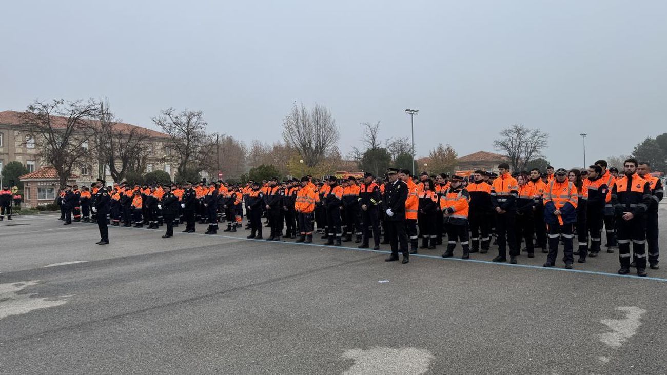 Nuevos voluntarios de Protección Civil, en la sede del IFISE