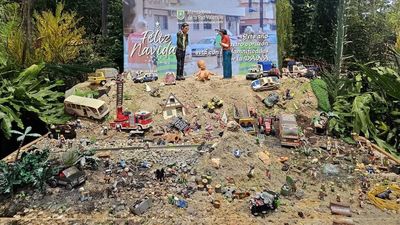 El Belén de la Iglesia de San Antón rinde homenaje a las víctimas de la DANA