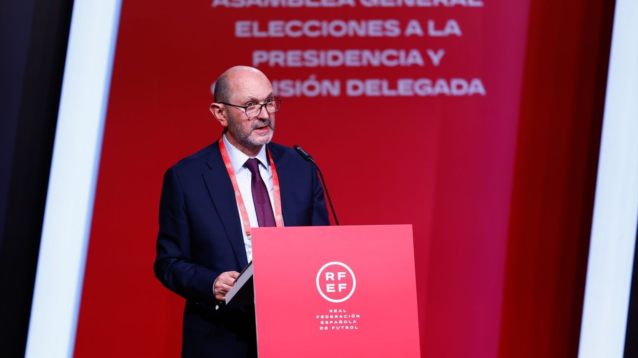 Rafael Louzán, nuevo presidente de la Real Federación Española de Fútbol