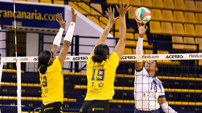 Voleibol Madrid se marcha de vacío de Gran Canaria