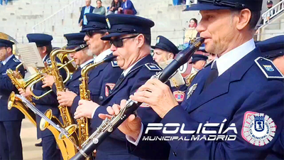 La Banda de Música de la Policía Municipal ofrece un concierto de Navidad en Casa de Campo