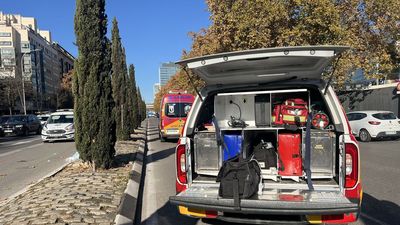 Dos jóvenes heridos al ser atropellados por un coche que se dio a la fuga en Méndez Álvaro