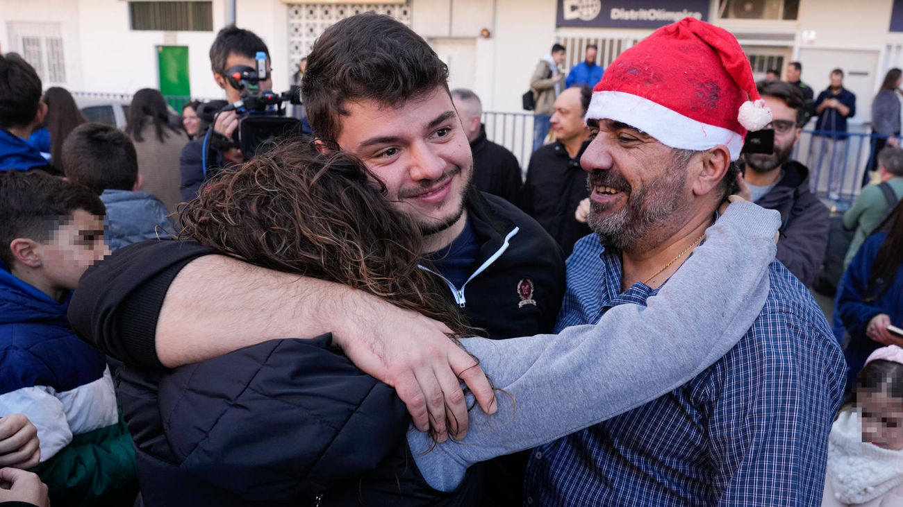 Club madrileño Distrito Olímpico, con la mitad del Gordo, comprado en Logroño