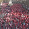 9.000 Papás, Mamás Noel y elfos, a la carrera por las calles de Madrid