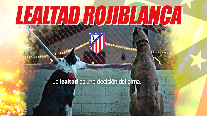 La emotiva felicitación de Navidad del Atlético de Madrid promoviendo una adopción responsable de mascotas