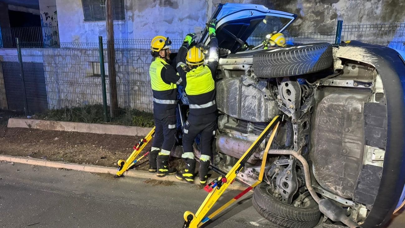 Accidente de tráfico en Alcudia (Baleares)