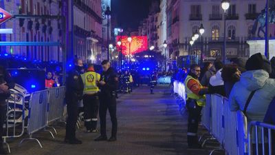 Un millar de policías garantizarán la seguridad en las preúvas y uvas en Sol