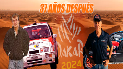 Carlos Sainz, a por todas con Ford en Dakar