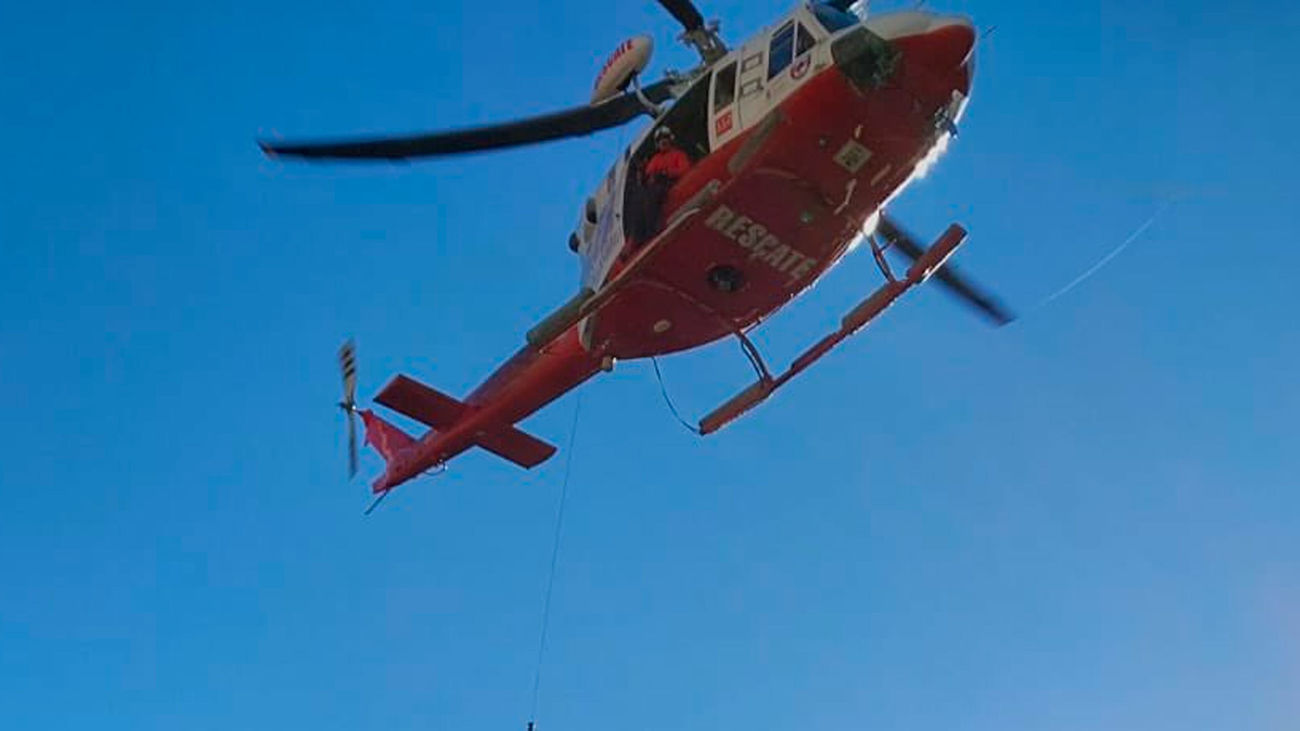 Helicóptero de rescate del Gobierno de Cantabria