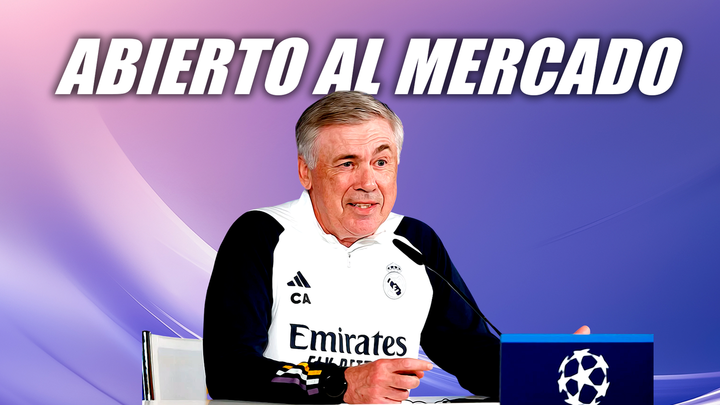 Ancelotti no cierra la puerta al mercado de fichajes