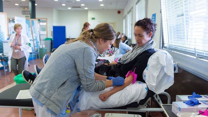 Donación de sangre Hospital Ramón y Cajal