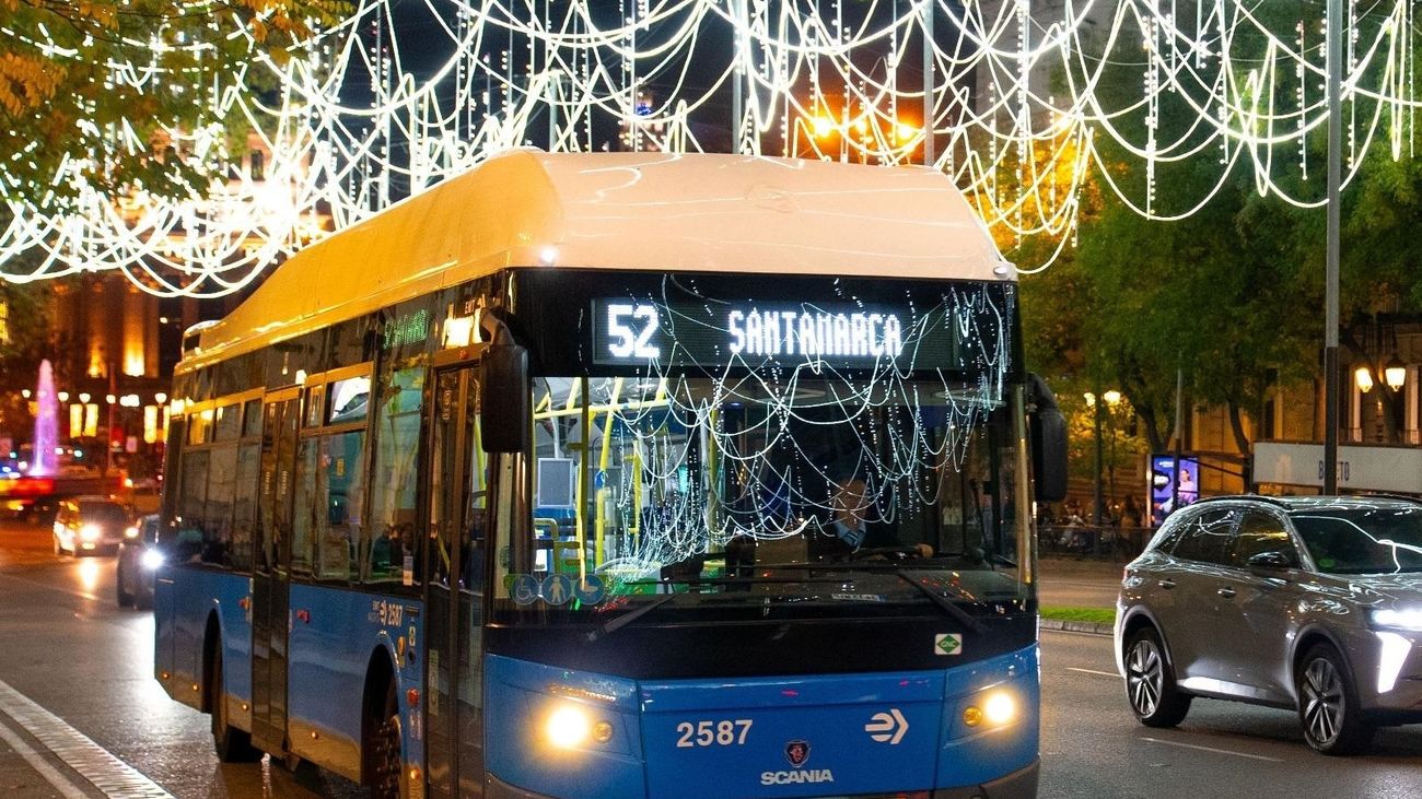 Cambios de la EMT Madrid por la Cabalgata de Reyes