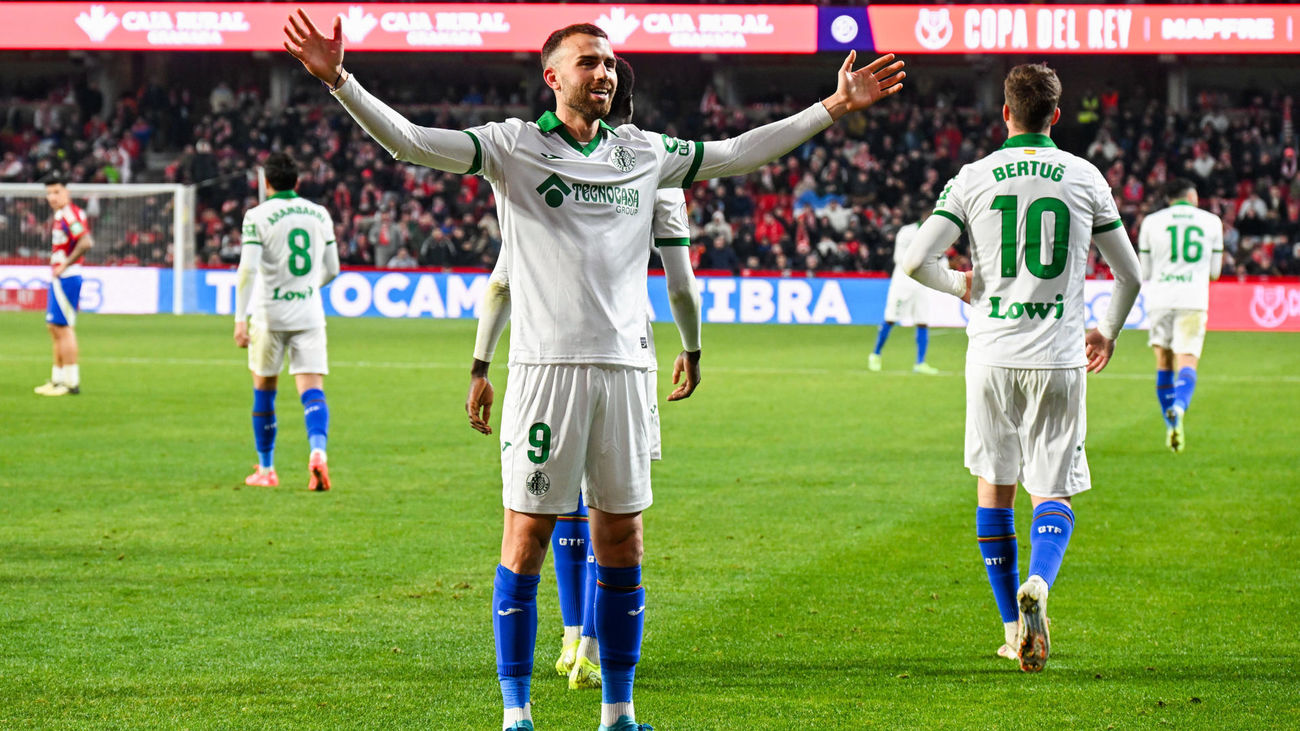 Borja Mayoral reaparece con gol ante el Granada