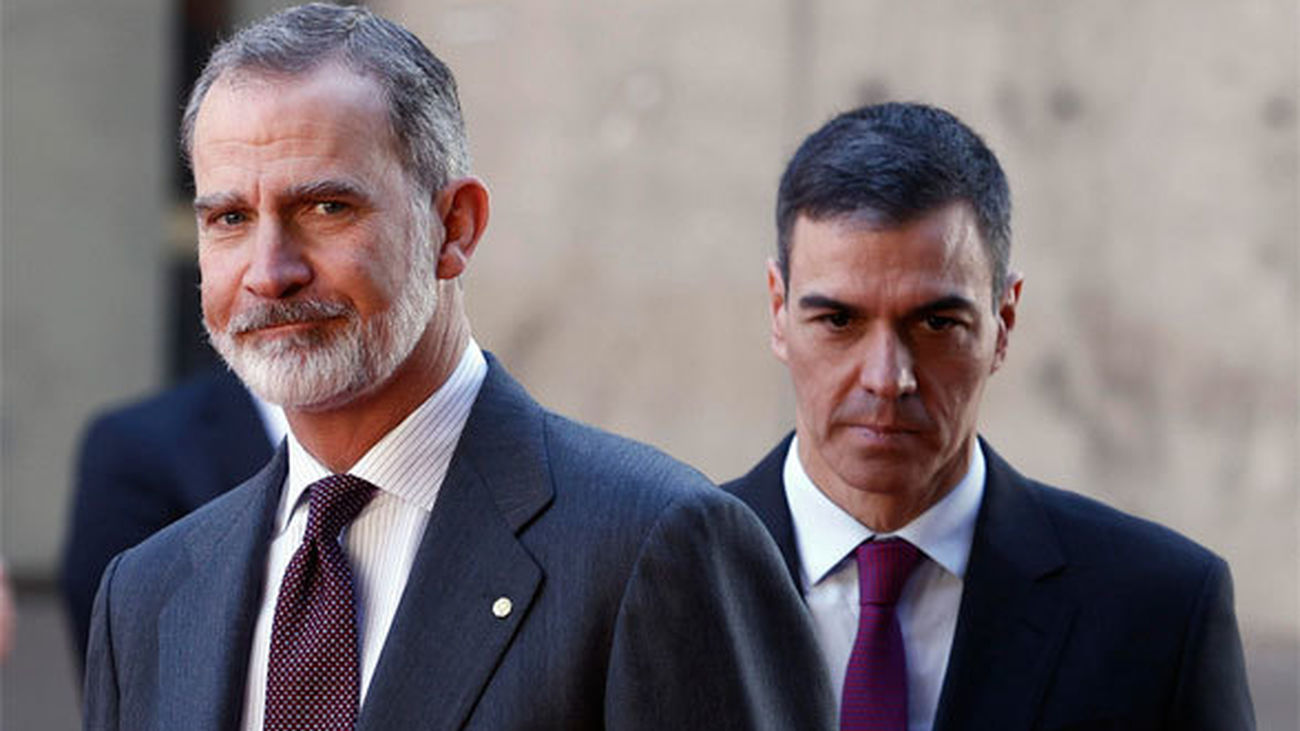 Felipe VI y Pedro Sánchez