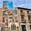 Un nuevo mural en Fuenlabrada para conocer la historia de la iglesia de San Esteban