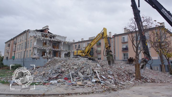 Aranjuez descarta peligro en más edificios tras el socavón en el barrio de La Montaña