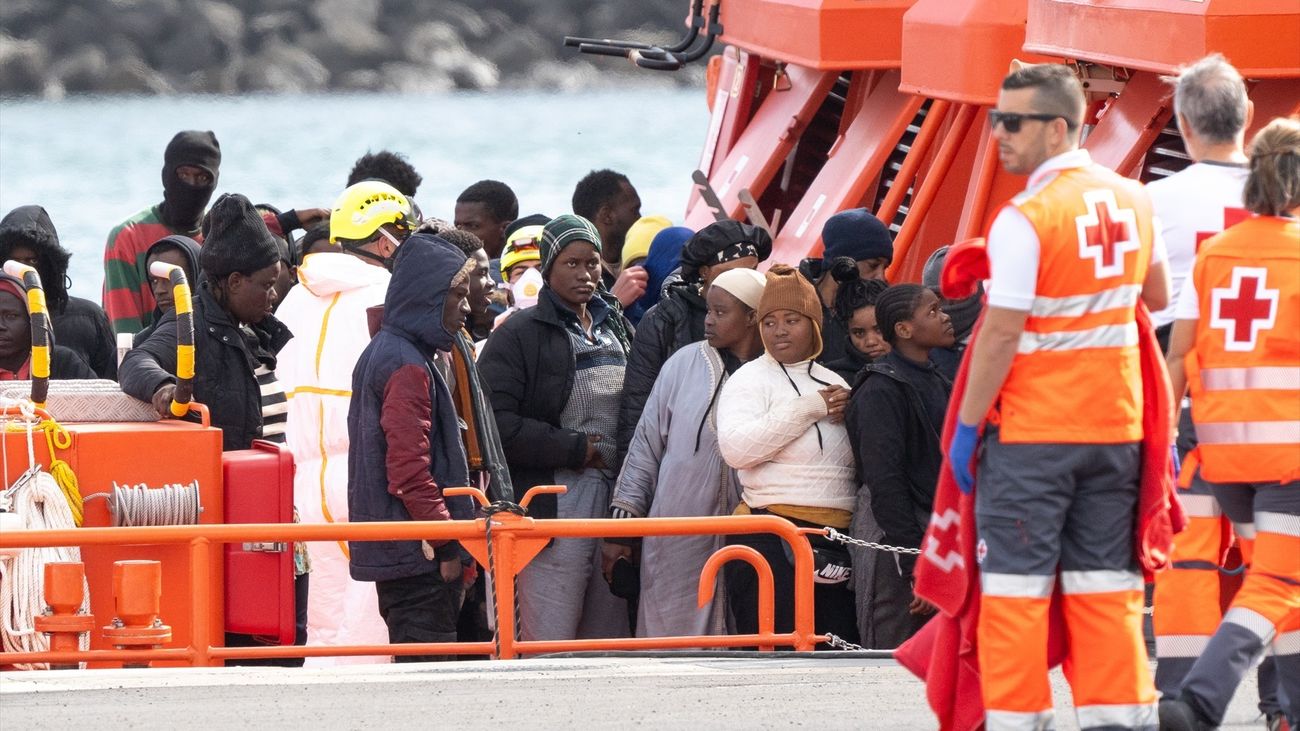 Llegada de inmigrantes a Lanzarote