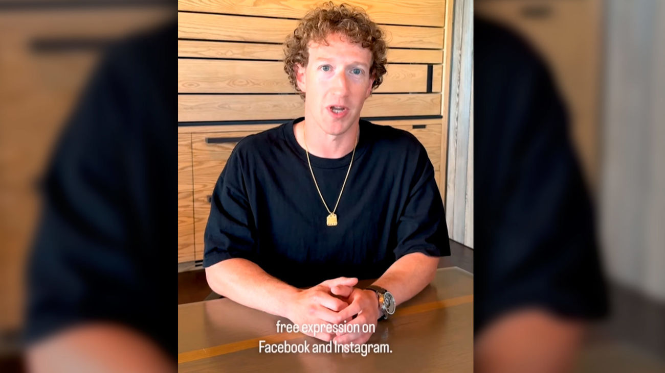 Mark Zuckerberg anuncia en su cuenta de Instagram la eliminación del sistema de verificación de datos en las redes sociales de Meta