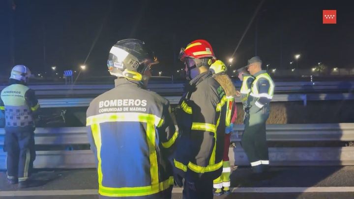 Un hombre de 53 años muere en un accidente en la A-42, a la altura de Parla