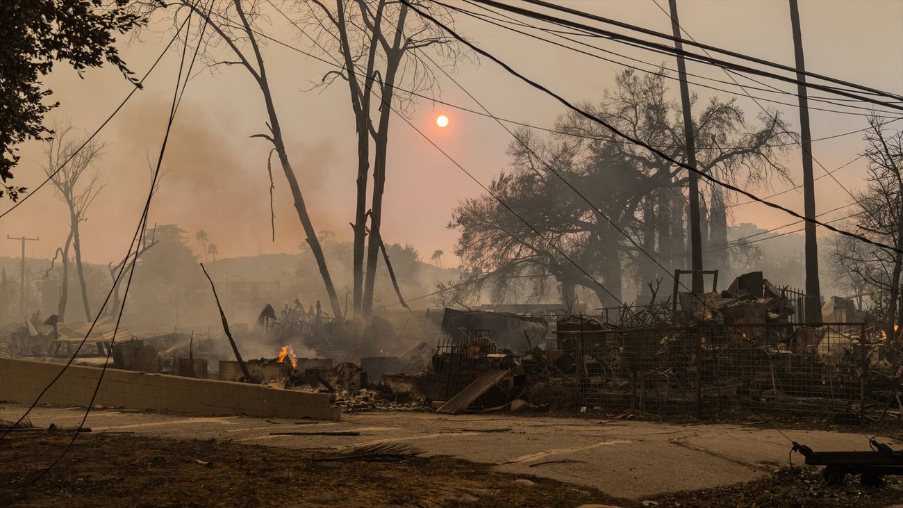 Incendio en Los Ángeles (California)