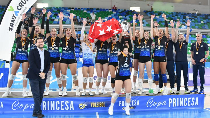 Voleibol Leganés, campeón de la Copa Princesa