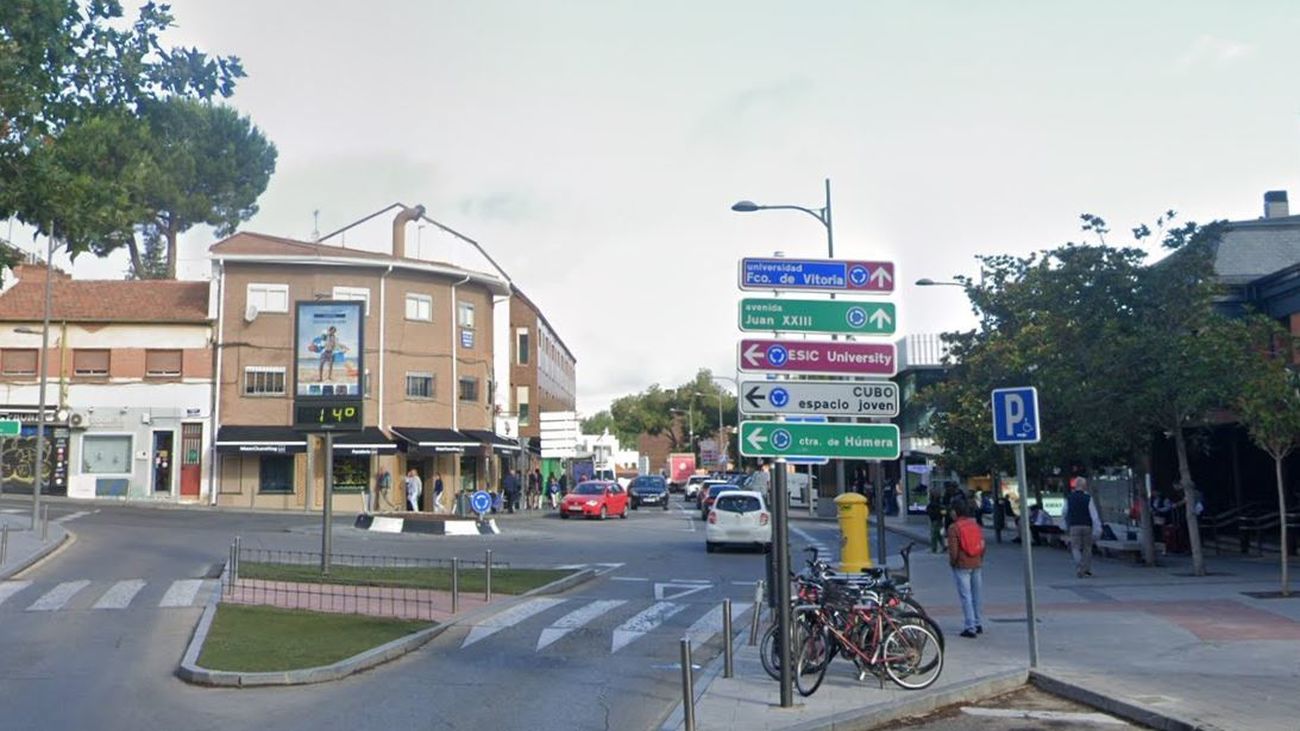 Plaza de la Estación, Pozuelo de Alarcón