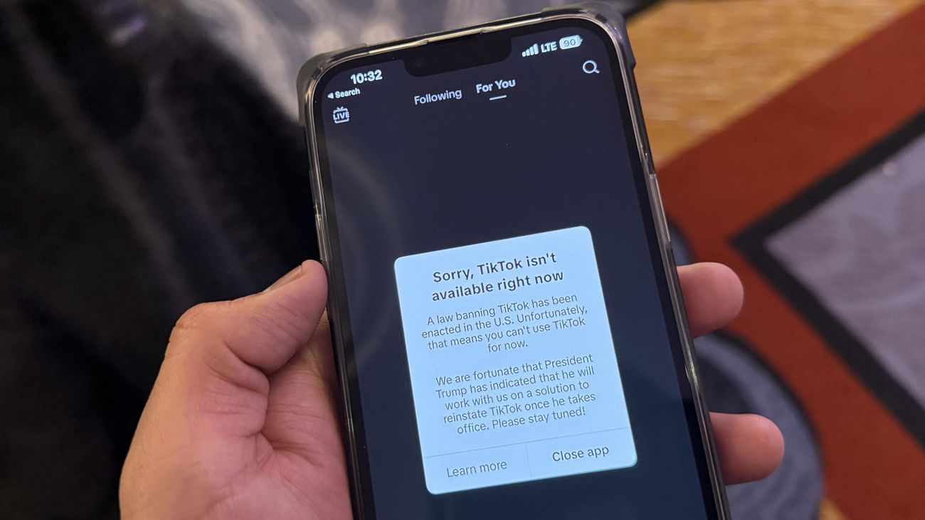 TikTok deja de funcionar en Estados Unidos