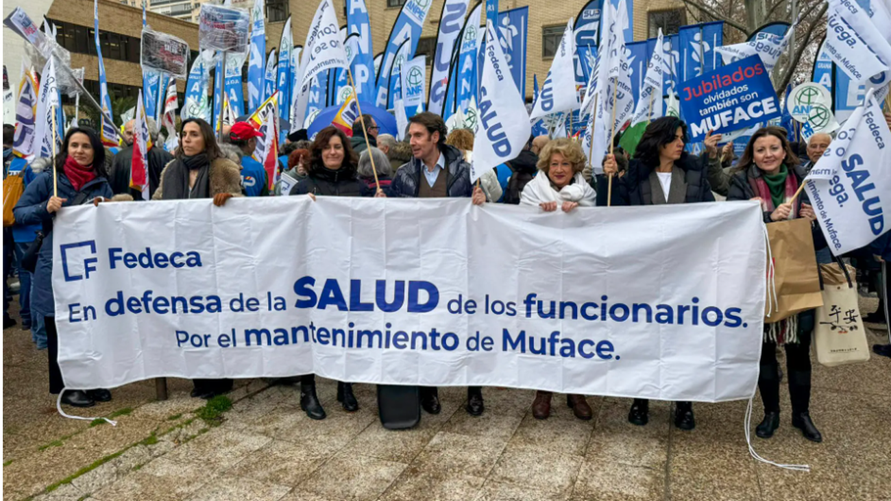 Manifestación por Muface