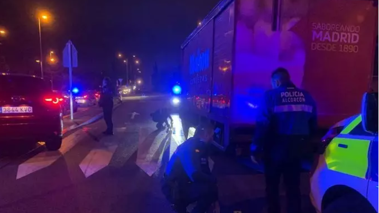 Accidente en Alcorcón