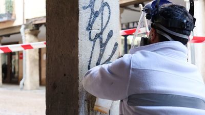 9.500 pintadas eliminadas en Alcalá con multas de hasta 60.000 euros