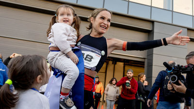 Verdeliss conquista Madrid y está cerca de cumplir su reto: siete maratones en siete días