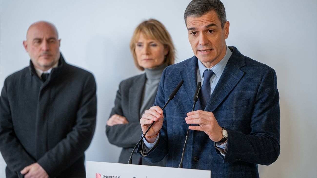 El presidente del Gobierno, Pedro Sánchez