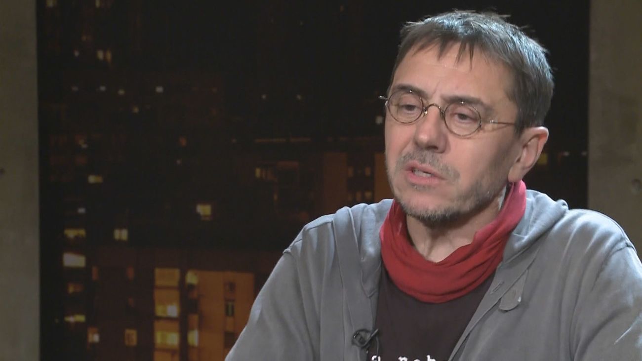 Fundador de Podemos Juan Carlos Monedero