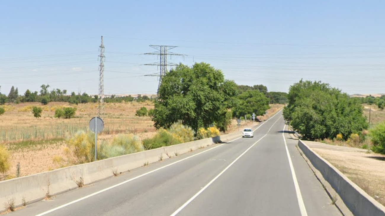 La M-119, avenida de Camarma, en el entorno de la A-2