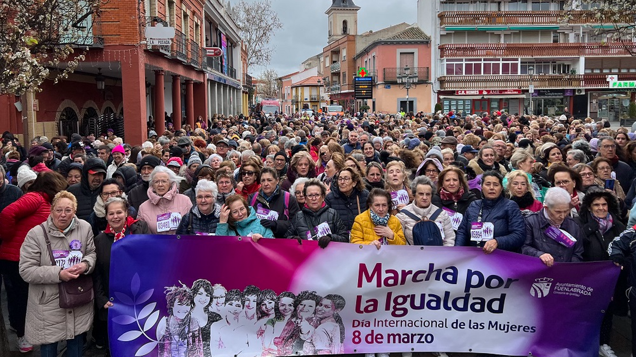 Marcha por la Igualdad en Fuenlabrada