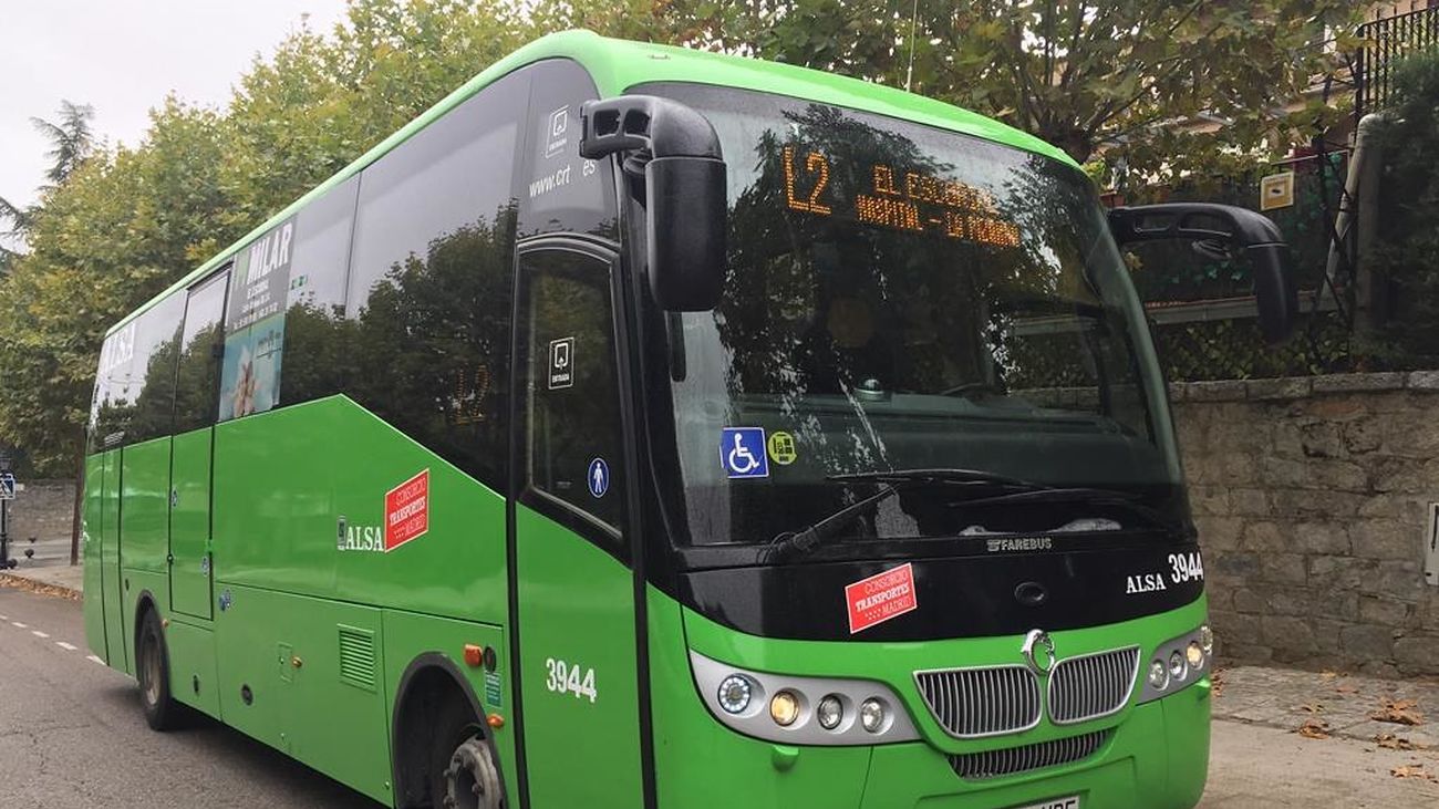 Autobús de El Escorial