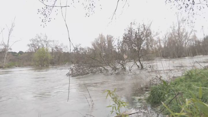 Cinco familias desalojadas en Aldea del Fresno por las crecidas en el río Alberche